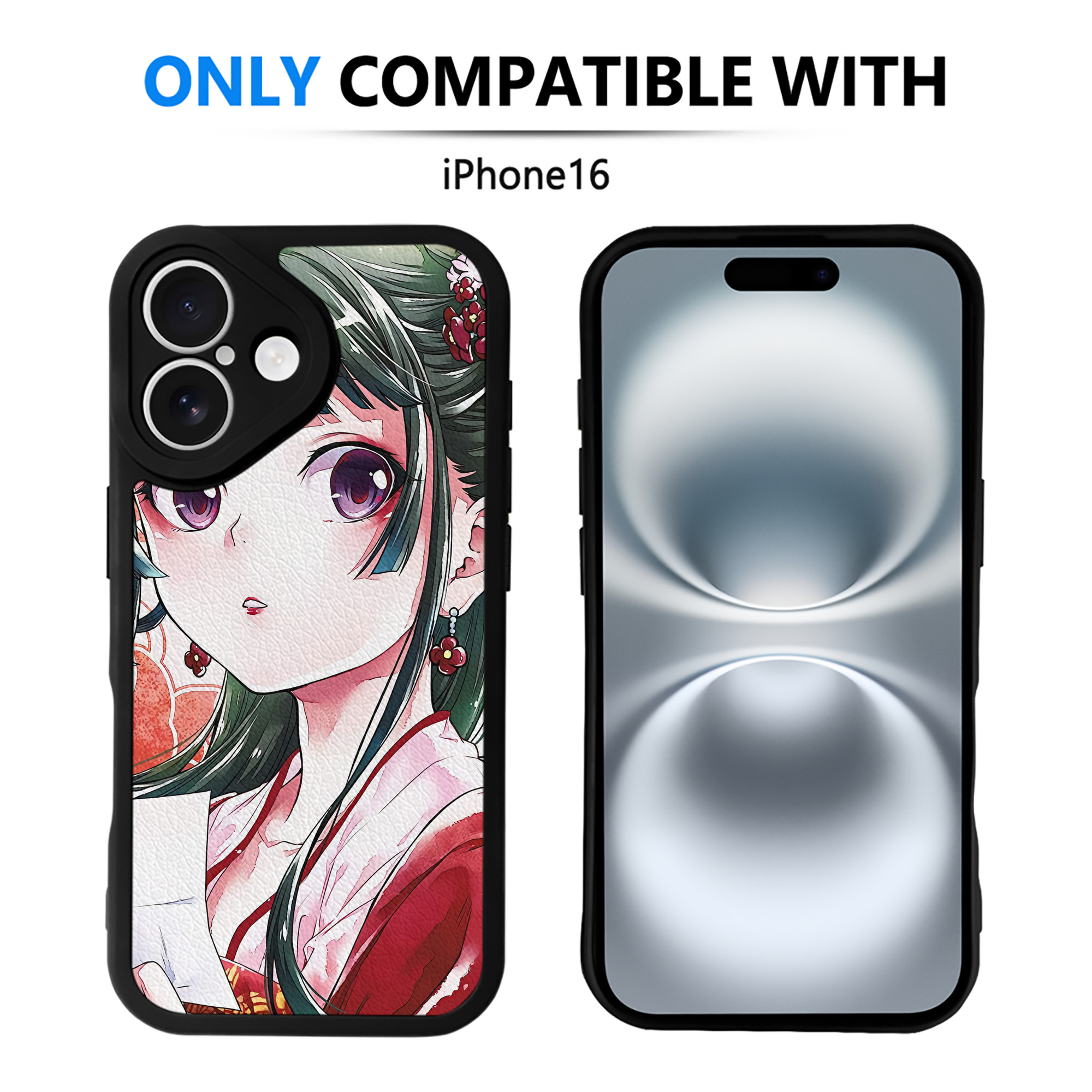 薬屋のひとりごと The Apothecary Diaries 【iPhone 16シリーズ対応】シリコンスマホケース（レザー調） 材質：シリコン